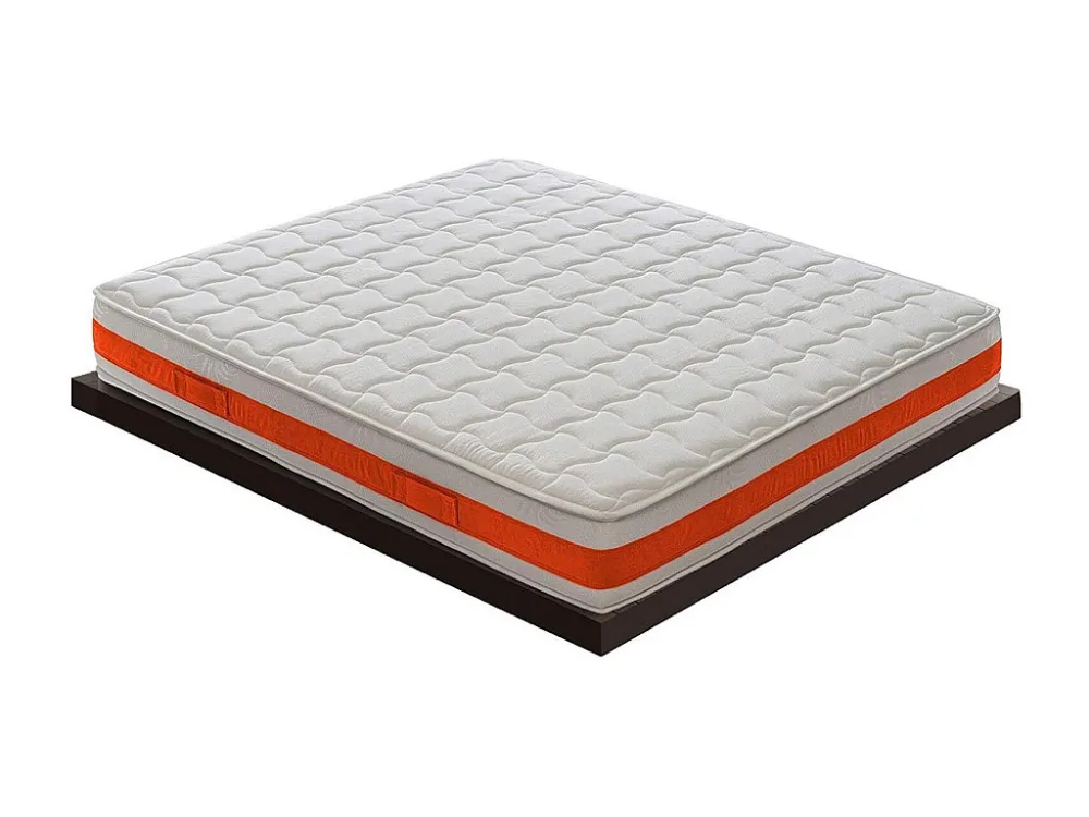 Colchão de espuma de água, 14 cm de altura, ortopédico, alta densidade, capa removível 70x190