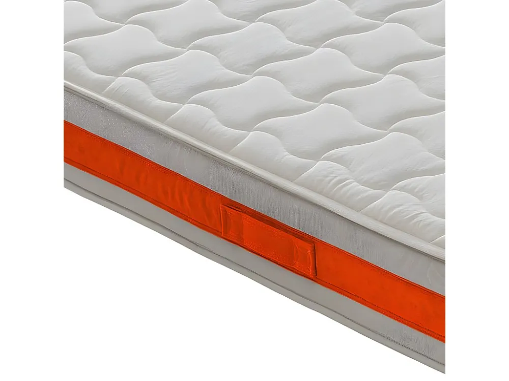 Colchão de espuma de água, 14 cm de altura, ortopédico, alta densidade, capa removível 70x190