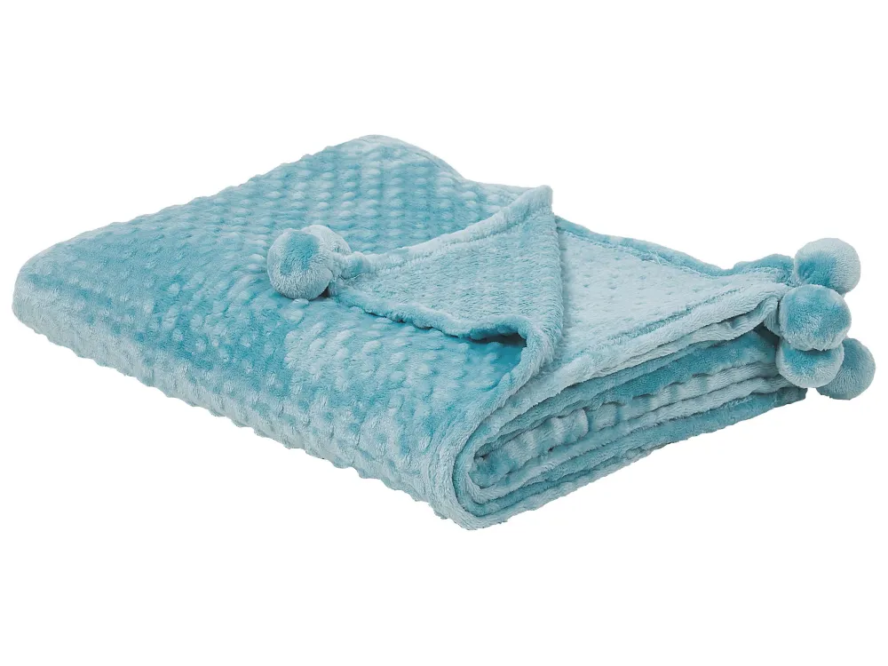 Blanket SAMUR 200 x 220 cm Light Marinho