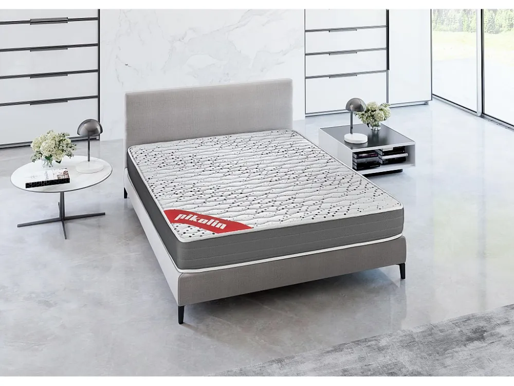 Colchão PIKOLIN Sigeo — viscoelástico Espuma HR | Firmeza média | Reversível | Altura 22 cm , 135x190cm
