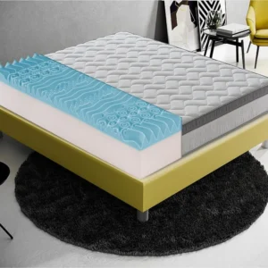 Colchão viscoelástico - 9 zonas diferenciadas - removível - altura 26 cm 150x200