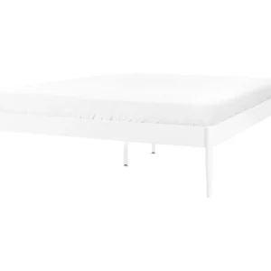 Sommier de casal em metálico branco 140 x 200 cm VAURS
