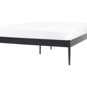 Sommier de casal em metálico preto 140 x 200 cm VAURS