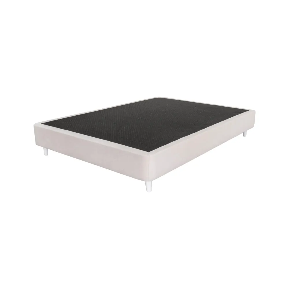 Sommier Dreamura Nara Alvo 190x90 Pés Cónicos Brancos