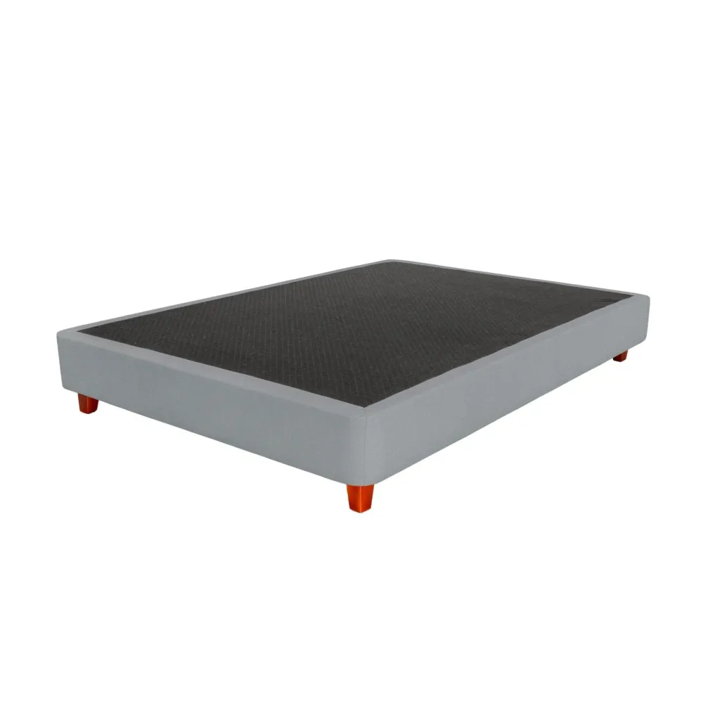 Sommier Dreamura Nara Ash 190x90 Pés Retangulares Madeira Verniz