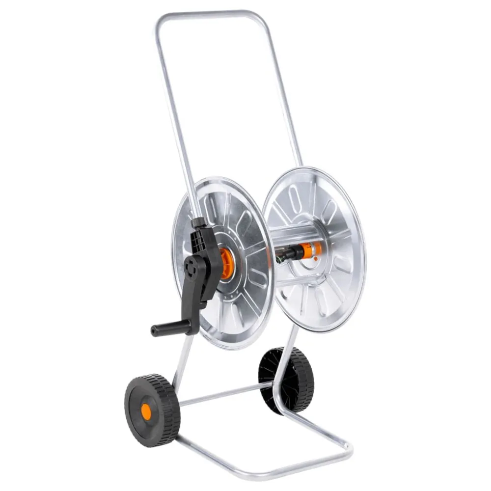 Carrinho enrolador para mangueira de 50 m 1/2" ou 35 m 3/4" ço