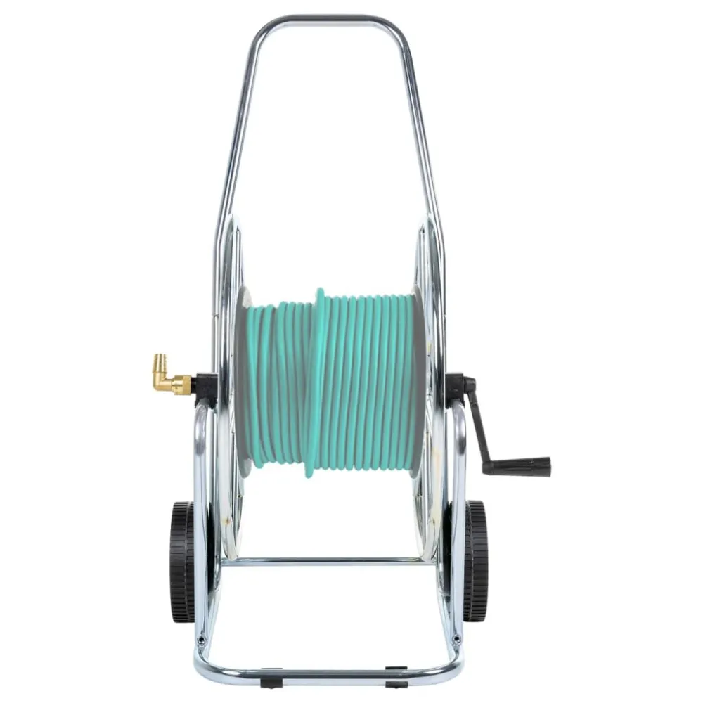 Carrinho enrolador para mangueira com 80 m 3/4" ço