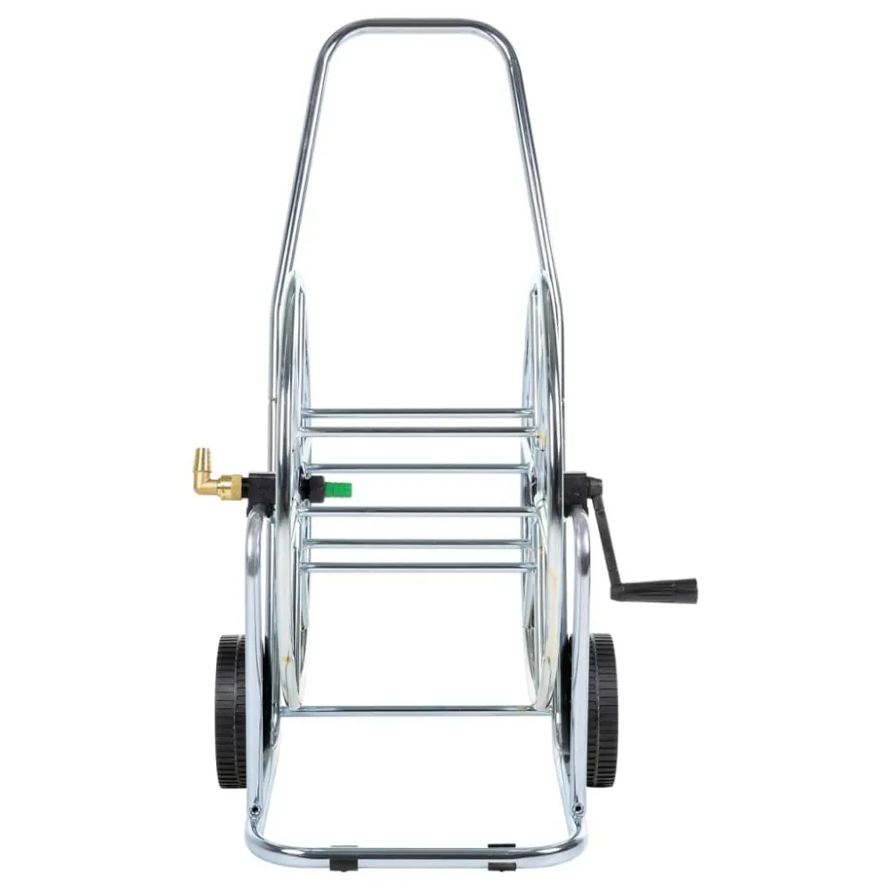 Carrinho enrolador para mangueira com 80 m 3/4" ço