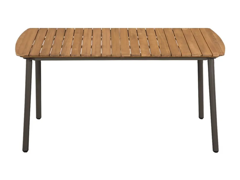 5 peças conjunto de jantar para jardim vime PE preto Clicnbuy