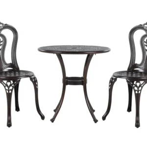 Design Ergonômico de Metal Garden Bistro Set Café BOVINO