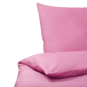 Conjunto de capas de edredão em algodão acetinado rosa 155 x 220 cm HARMONRIDGE - Impermeável