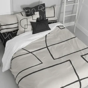 Premium de Algodão Egípcio Capa de Edredão 240x220 cm (Cama 150/160) Serenity