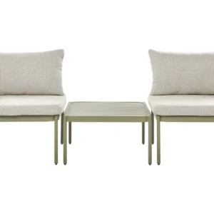 Conjunto de Jardim Conjunto lounge TERRACINA Alumínio Verde-oliva Multimarca