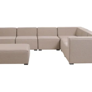 Conjunto lounge AREZZO Poliéster Creme Esquerdo | ço Inoxidável