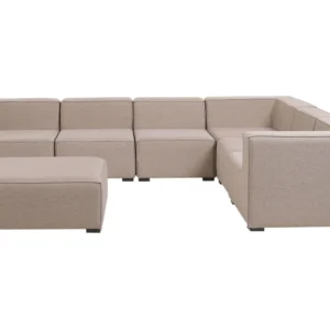 Conjunto lounge AREZZO Poliéster Creme Esquerdo | ço Inoxidável