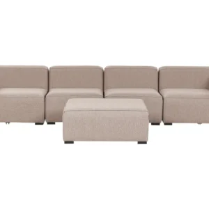 Conjunto lounge AREZZO Poliéster Creme para Áreas de Lazer