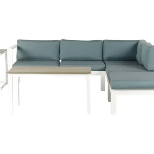 Conjunto lounge MESSINA Alumínio Verde Esquerdo para Áreas de Lazer