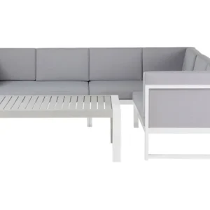 Conjunto Modular para Conjunto lounge CASTELLA Alumínio Cinzento Esquerdo