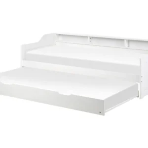 Edredão Leve Cama dupla em madeira branca 90 x 200 cm EDERN