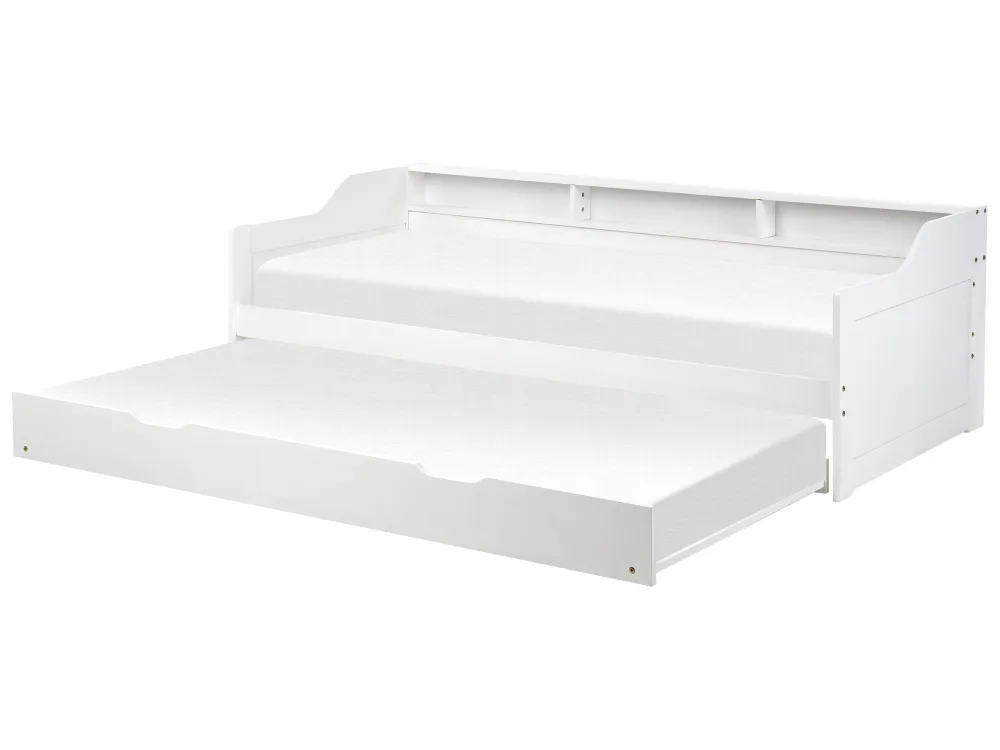 Edredão Leve Cama dupla em madeira branca 90 x 200 cm EDERN