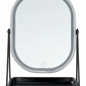 Makeup Mirror LED DORDOGNE Brilhante com Moldura Resistente
