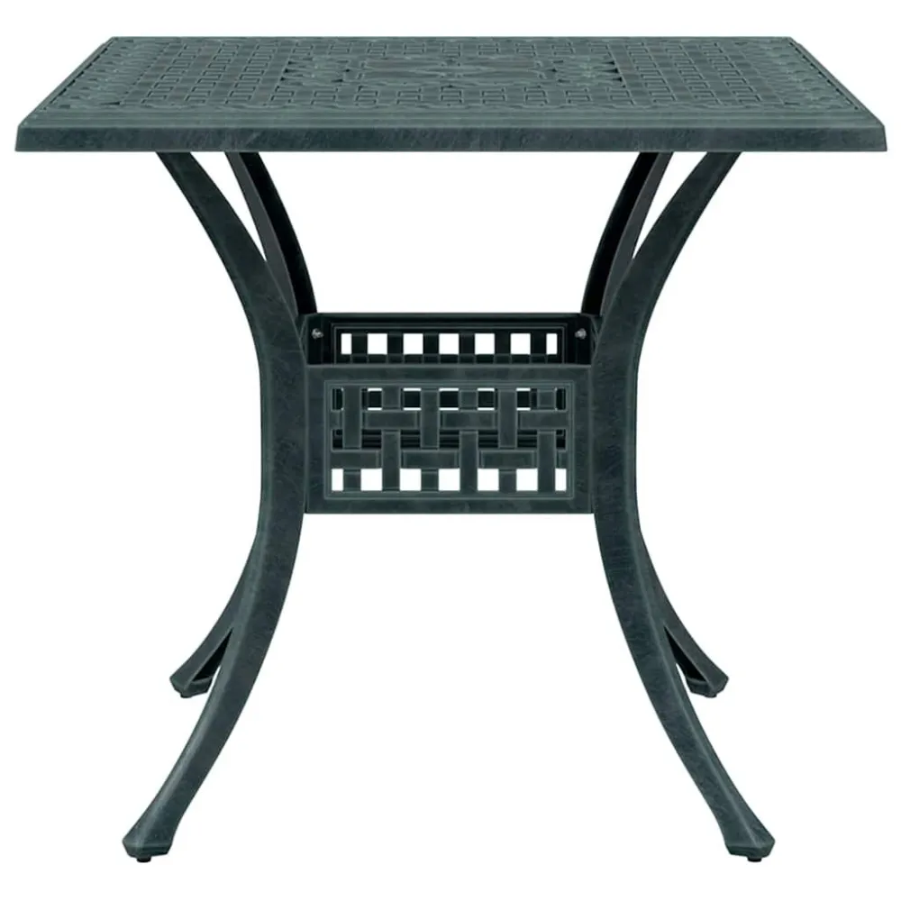 Conjunto de Jantar para 5 pcs conjunto de jantar para jardim alumínio fundido verde