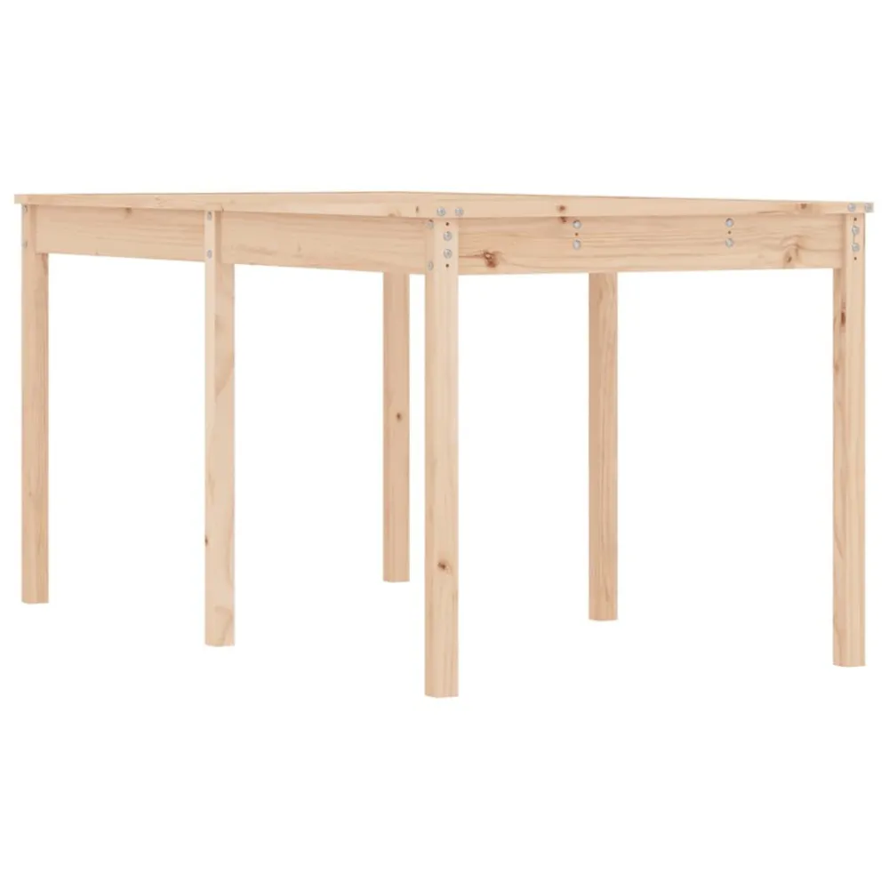Conjunto Completo para Piquenique Mesa de jardim 159,5x82,5x76 cm madeira de pinho maciç