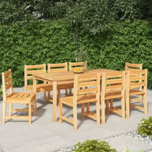 Conjunto Completo para Piquenique 9 peças conjunto de jantar para jardim madeira de teca maciç
