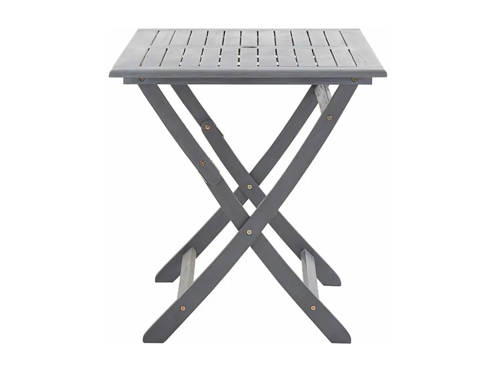 Mesa de jardim dobrável 120x70x75 cm madeira de acácia maciç com Garantia de 1 Ano