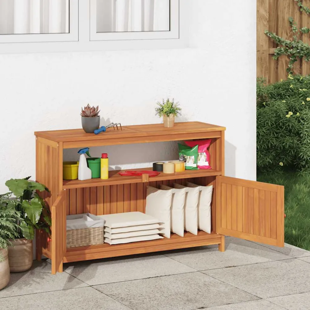 Portátil e Dobrável Mesa consola para jardim 110x35x75 cm madeira de acácia maciç