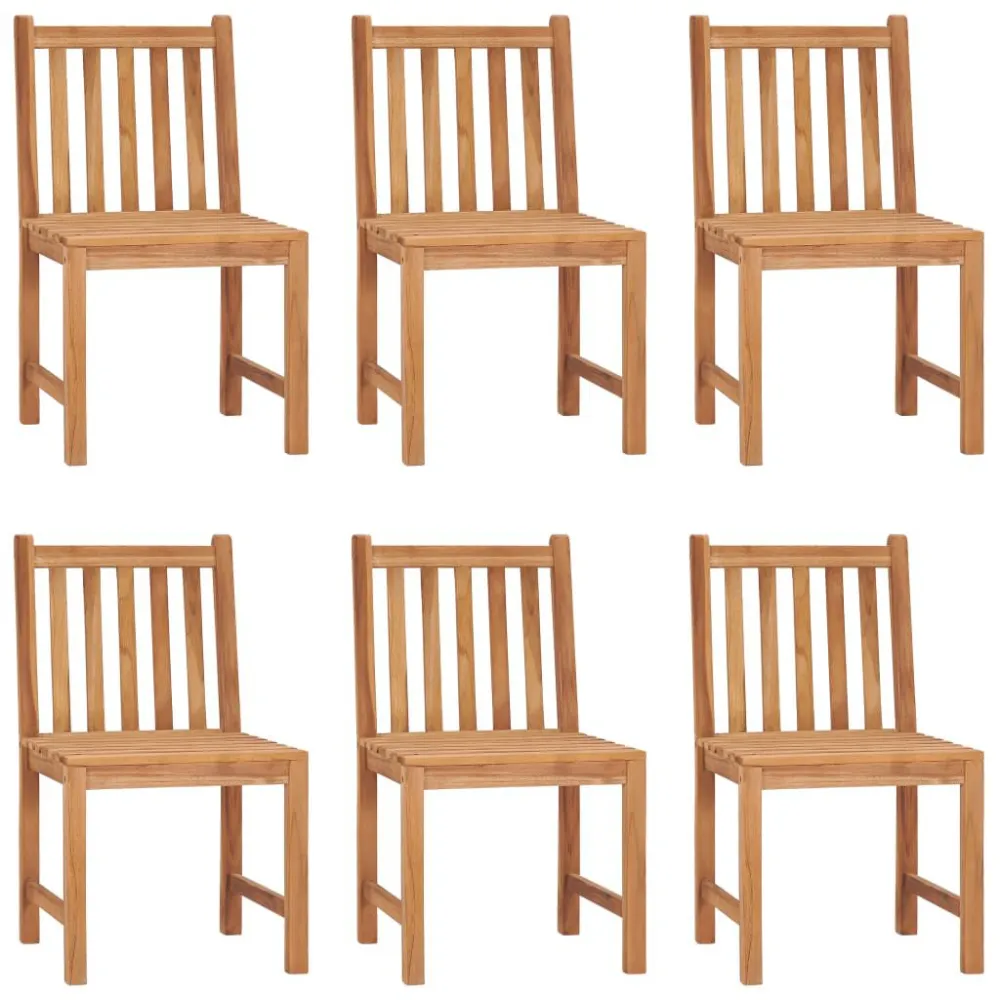 Premium Resistente à Intempérie 7 pcs conjunto de jantar para jardim madeira de teca maciç