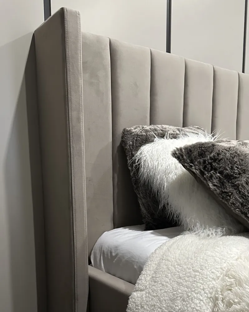 Velvet EU Super King Size Taupe VILLETTE
