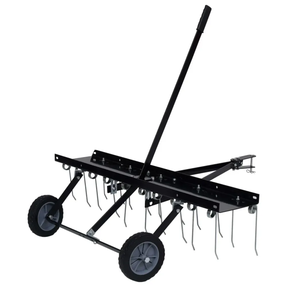 Escarificador para cortador de relva 100 cm com Assento Ajustável