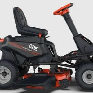 Yard Force Cortador de grama com bateria de 56 volts 96 cm 52 Ah carregador, ProRiderE559 para Terrenos Inclinados
