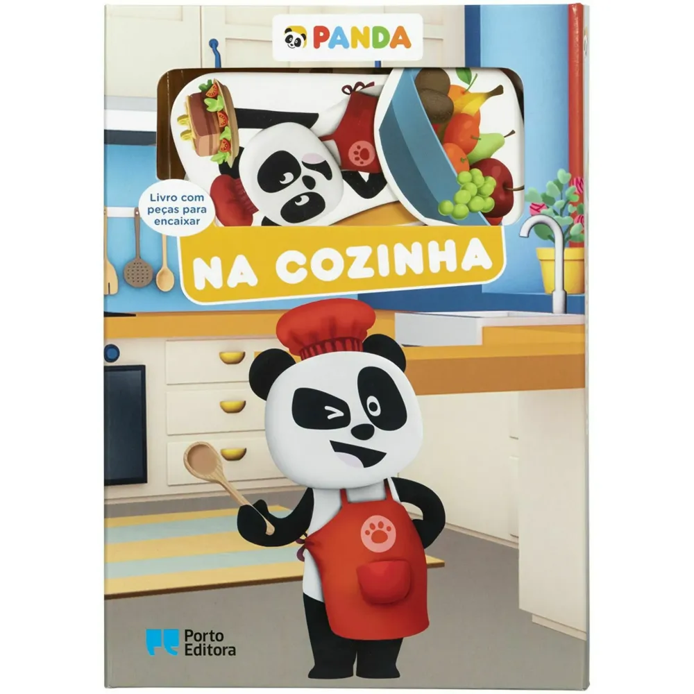 Panda - na Cozinha em Preto Fosco