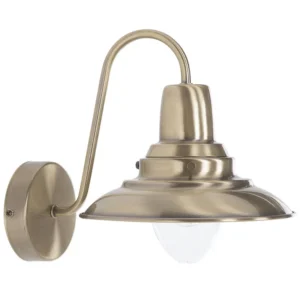 Metal Wall Lamp Latão LUZA com Detalhes em Metal