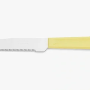 Faca de Mesa Amarela de Polipropileno para Cozinha Profissional