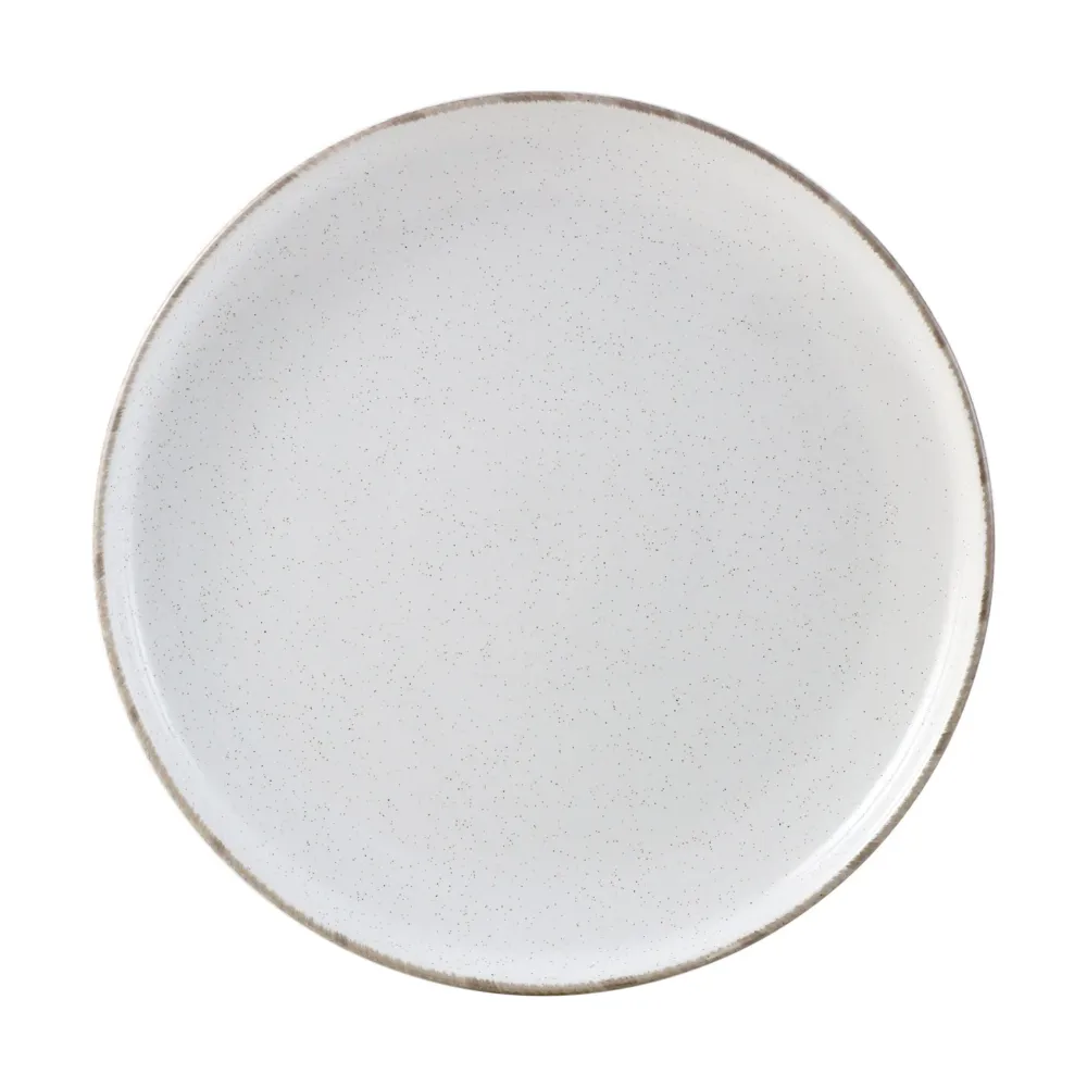 Conjunto Completo Prato Raso 27cm Branco Reactive Grândola