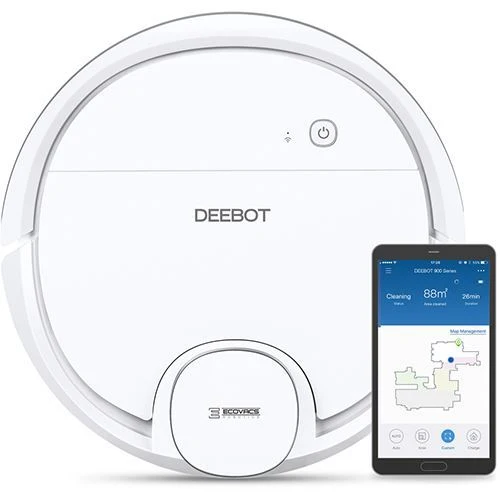Aspirador Robot Ecovacs Deebot Ozmo 905 - Outlet - Grade B com Função Secadora