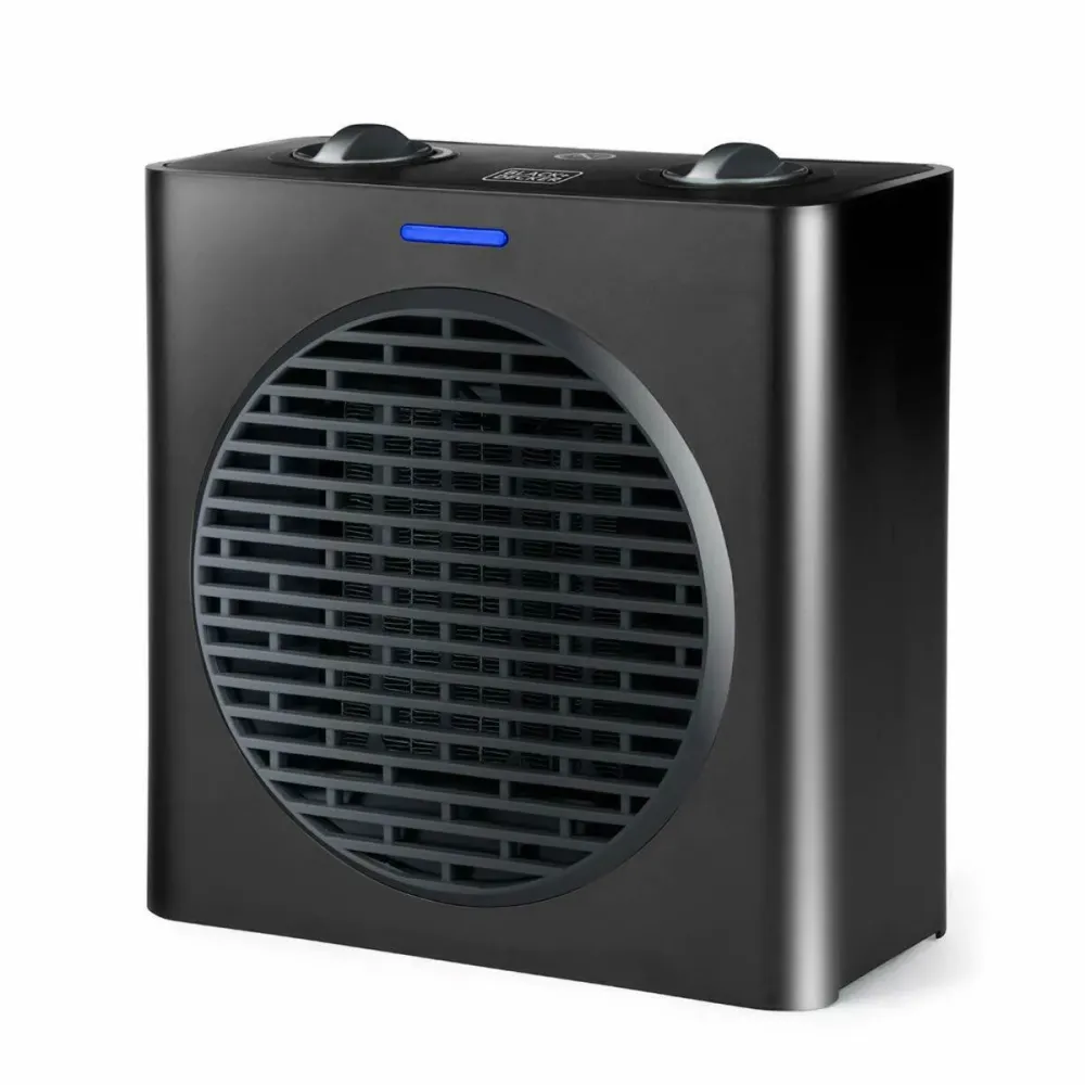 Desumidificador Profissional com Higrômetro Aquecedor Termoventilador Cerâmico Negro & Decker BXSH1500E 1500W