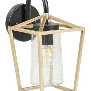 Multifrequência Premium Candeeiro de parede dourado 33 cm ORDIE