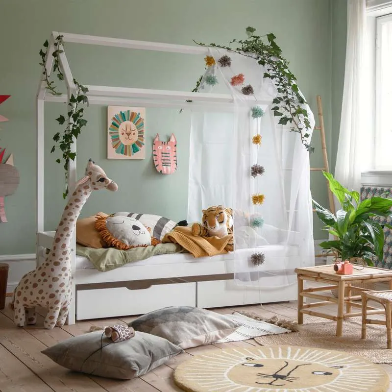 Hoppekids ECO Comfort - Husseng - 70x160 cm. - Branco para Berço