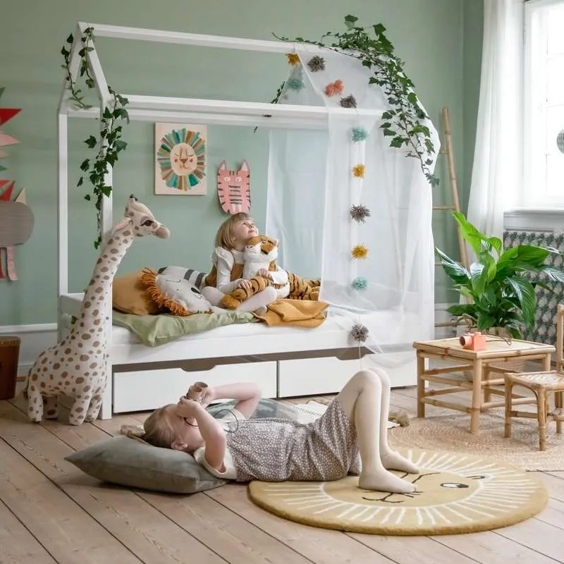 Hoppekids ECO Comfort - Husseng - 70x160 cm. - Branco para Berço