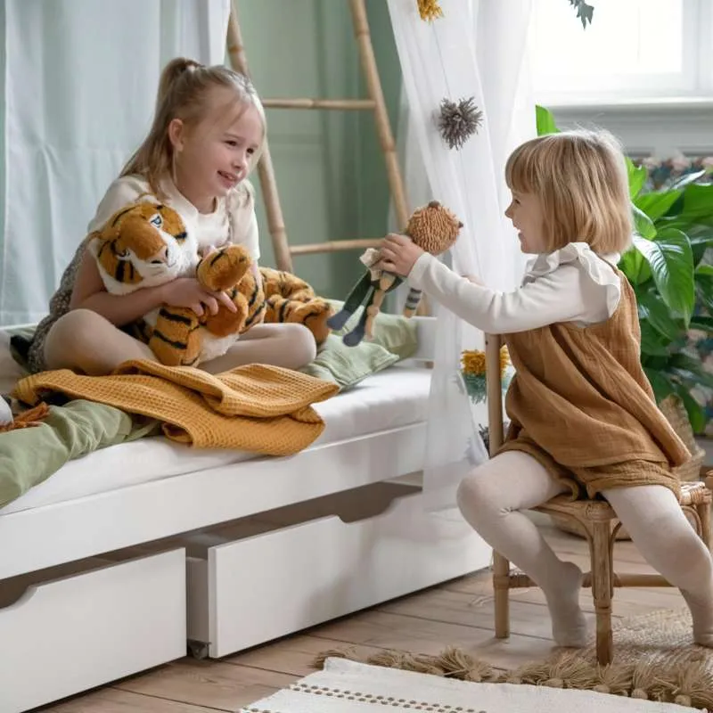 Hoppekids ECO Comfort - Husseng - 70x160 cm. - Branco para Berço