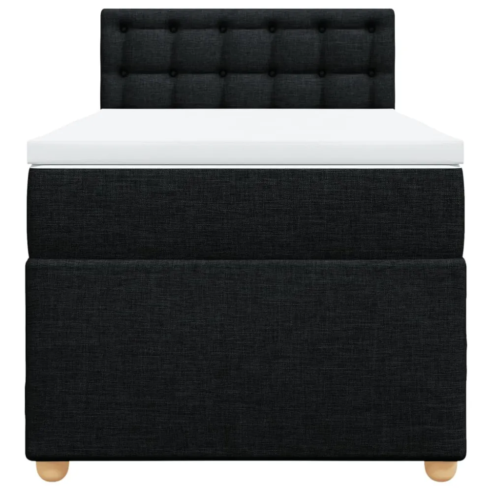 Colcha Acolchoada de Pluma Cama com molasemcolchão 90x190 cm tecido preto