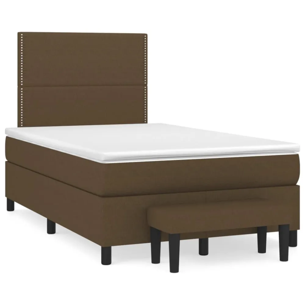Colcha Acolchoada de Pluma Cama com molasemcolchão 120x200 cm tecido castanho-escuro