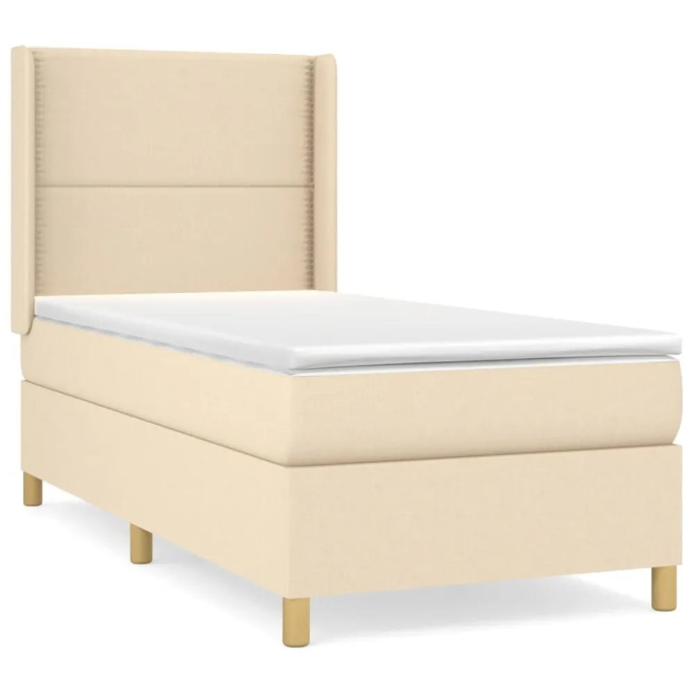 Colcha de Inverno de Pluma Cama com molasemcolchão 80x200 cm tecido cor crème