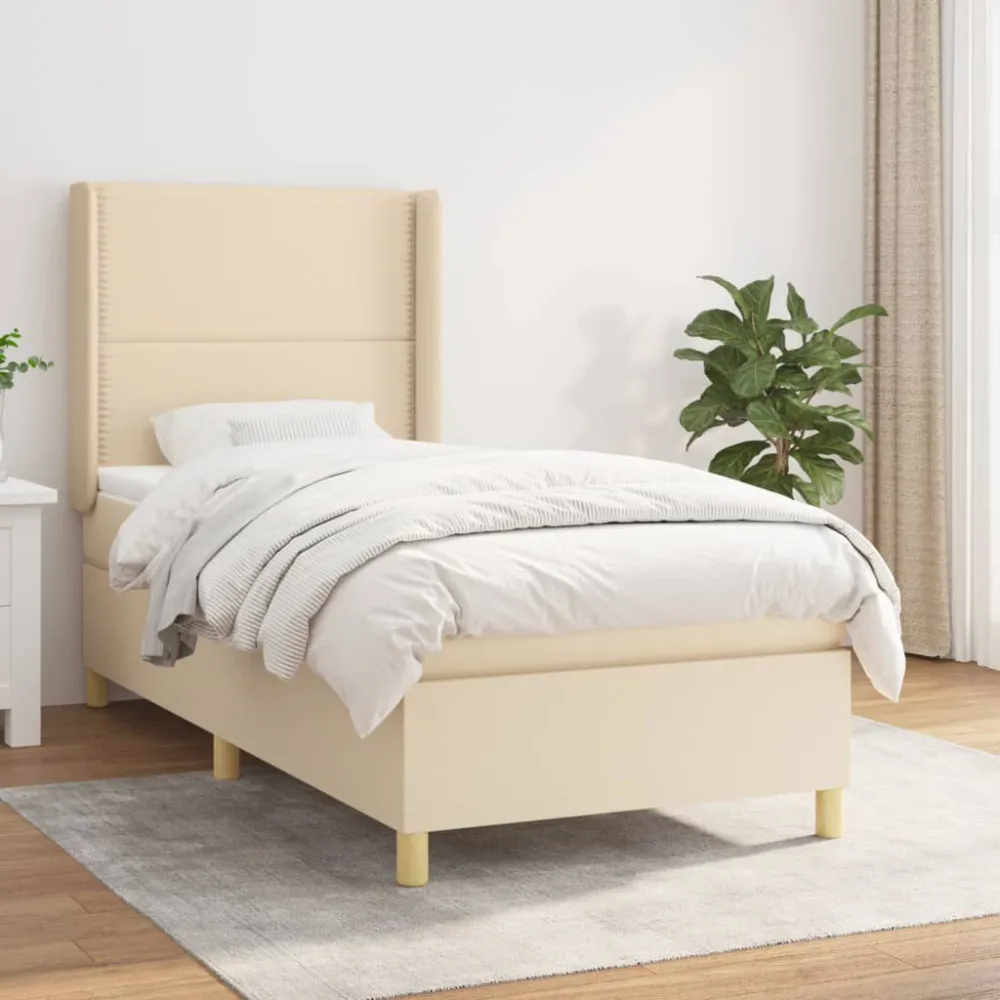 Colcha de Inverno de Pluma Cama com molasemcolchão 80x200 cm tecido cor crème