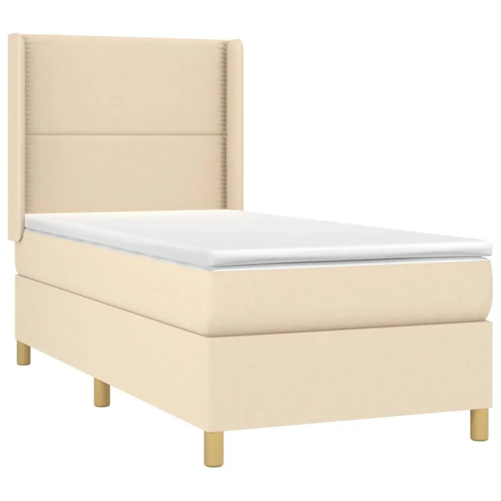 Colcha de Inverno de Pluma Cama com molasemcolchão 80x200 cm tecido cor crème