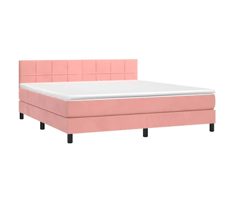 Colcha de Inverno de Pluma Cama com molasemcolchão 160x200 cm veludo rosa